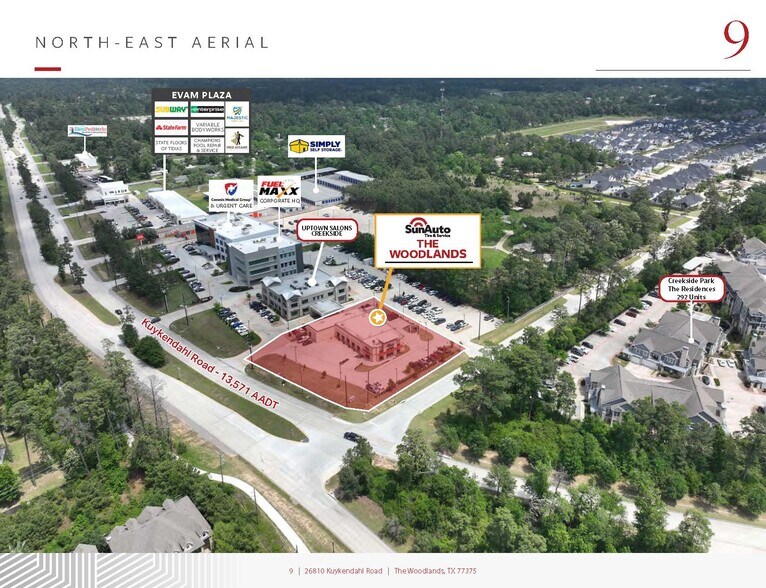26810 Kuykendahl Rd, Tomball, TX à vendre - Aérien – Image 3 sur 16