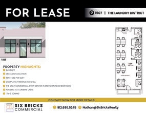 1501-1509 Paulsen St, Savannah, GA à louer Photo de l’immeuble– Image 1 sur 1