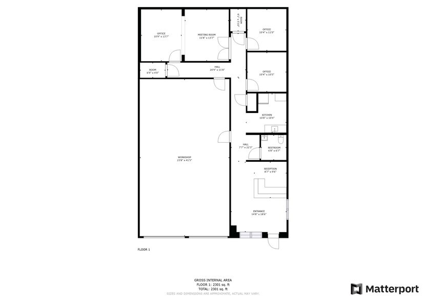 100 Precision, Buda, TX à louer - Plan d’étage – Image 2 sur 15