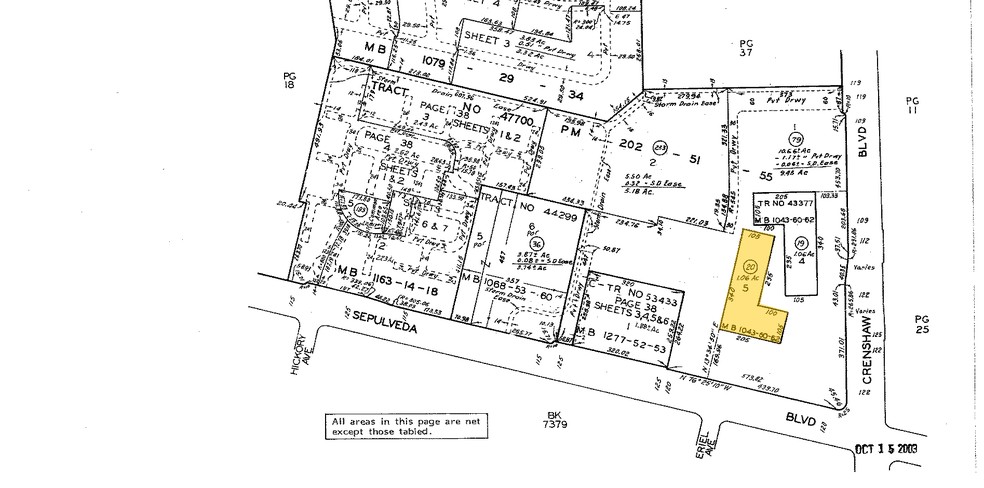 2377 Crenshaw Blvd, Torrance, CA à louer - Plan cadastral – Image 2 sur 13