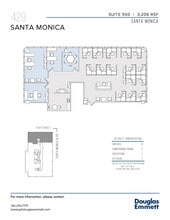 429 Santa Monica Blvd, Santa Monica, CA à louer Plan d’étage– Image 1 sur 1
