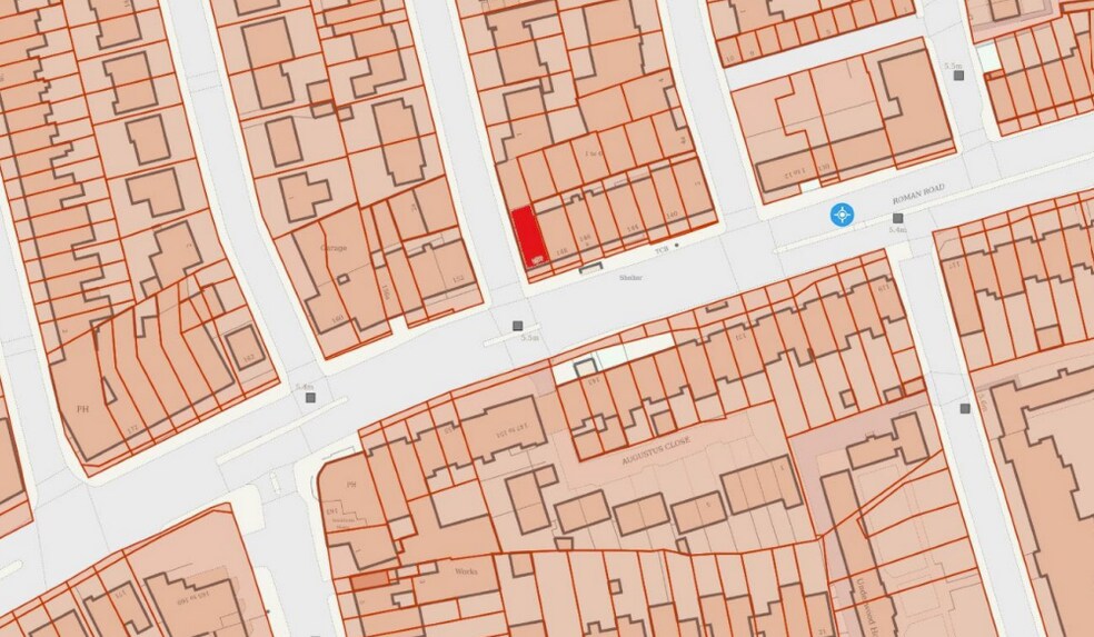 150 Goldhawk Rd, Londres à vendre - Carte Goad – Image 2 sur 2