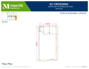 6100 NC Highway 42 W, Garner, NC à louer Plan de site– Image 2 sur 6