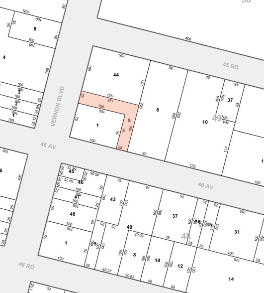 1011 46th Ave, Long Island City, NY à louer - Plan cadastral – Image 2 sur 5
