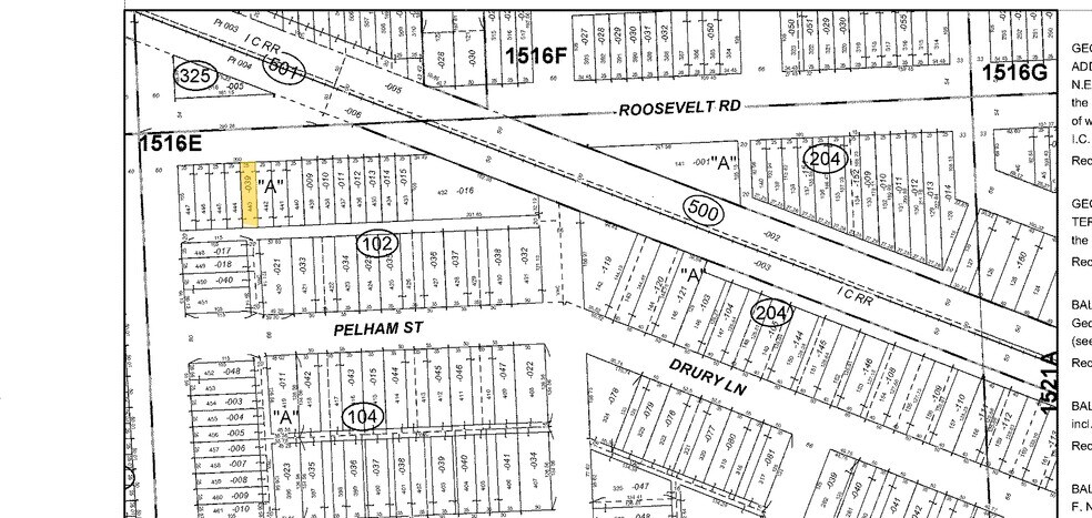 10147 W Roosevelt Rd, Westchester, IL à louer - Plan cadastral – Image 2 sur 2