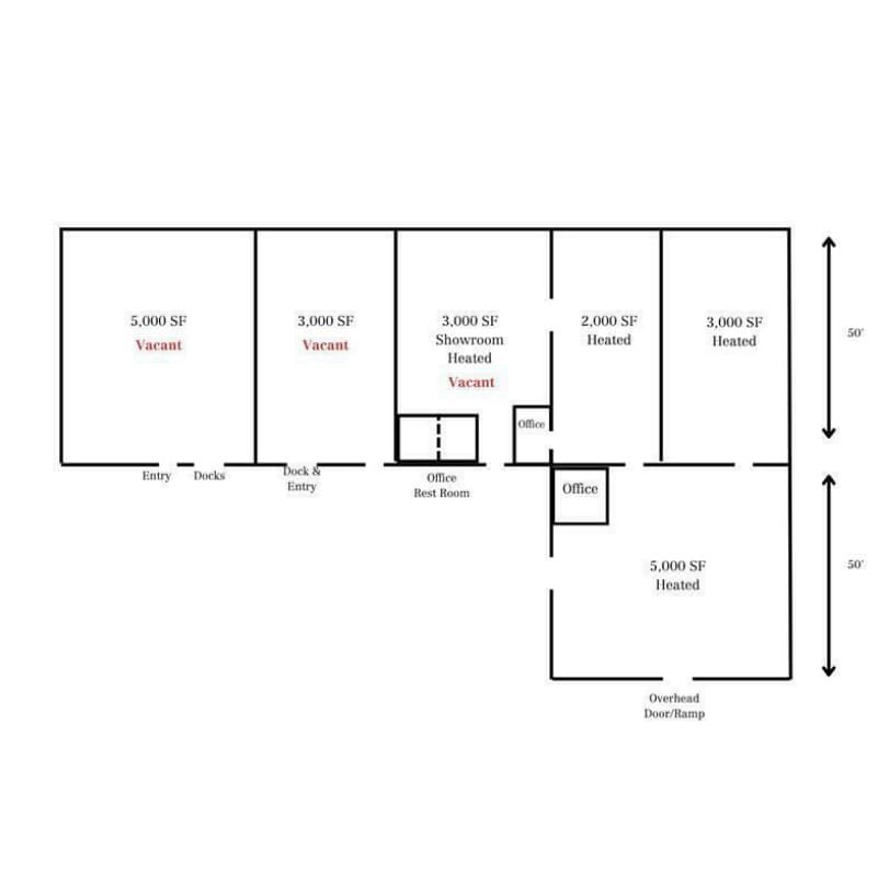 5160 Railroad St, Sylvania, OH à louer Plan d’étage– Image 1 sur 1