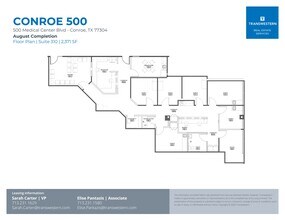 500 Medical Center Blvd, Conroe, TX à louer Plan de site– Image 1 sur 1
