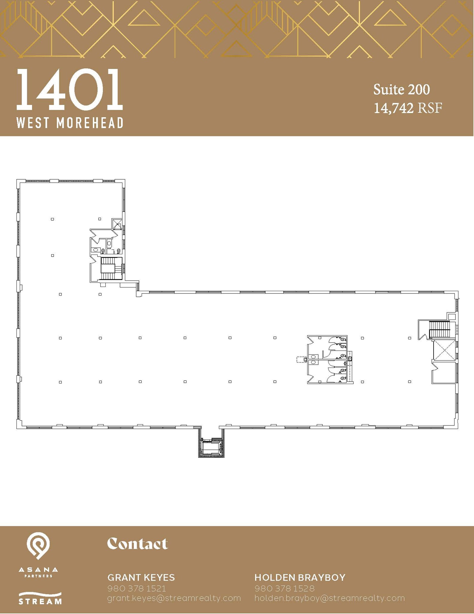 1401 W Morehead St, Charlotte, NC à louer Photo de l’immeuble– Image 1 sur 1