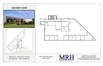 1200 MacArthur Blvd, Mahwah, NJ à louer Plan d’étage– Image 1 sur 1
