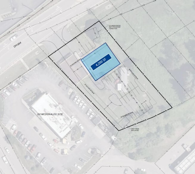 Terrain dans Logan, OH à louer - Plan de site – Image 2 sur 2