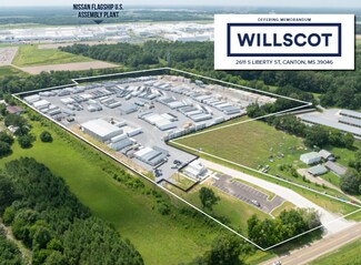 Plus de détails pour 2611 S Liberty St, Canton, MS - Industriel/Logistique à vendre
