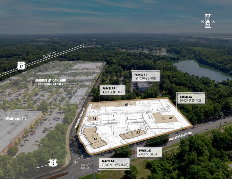 0 Porchers Bluff Rd, Mount Pleasant, SC à vendre - Plan de site – Image 2 sur 10