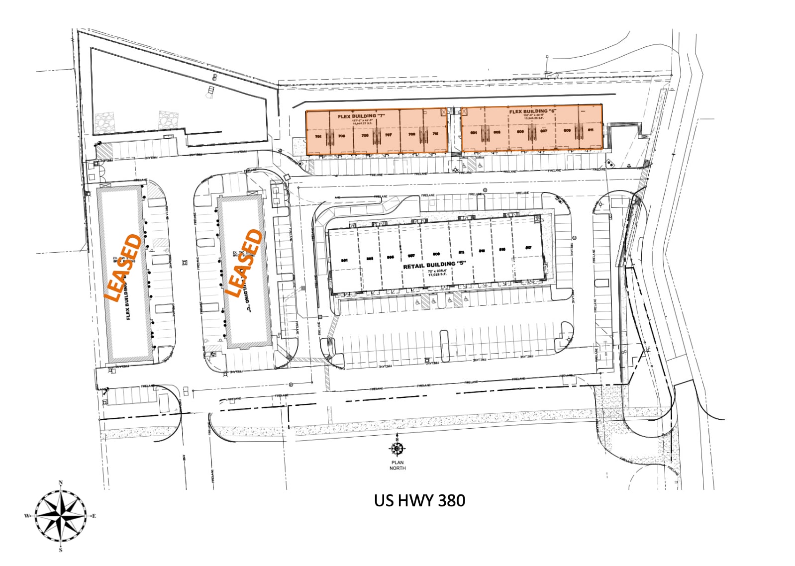 8400 W University Dr, McKinney, TX à louer Plan de site– Image 1 sur 1