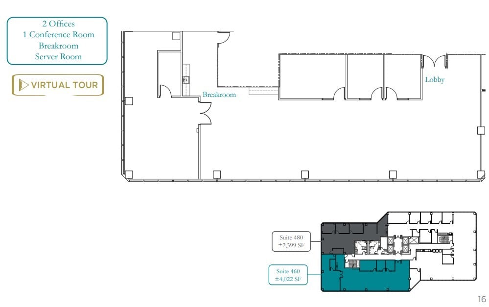 1 Almaden Blvd, San Jose, CA à louer Plan d’étage– Image 1 sur 1