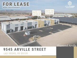 Plus de détails pour 9545 Arville St, Las Vegas, NV - Industriel/Logistique à louer