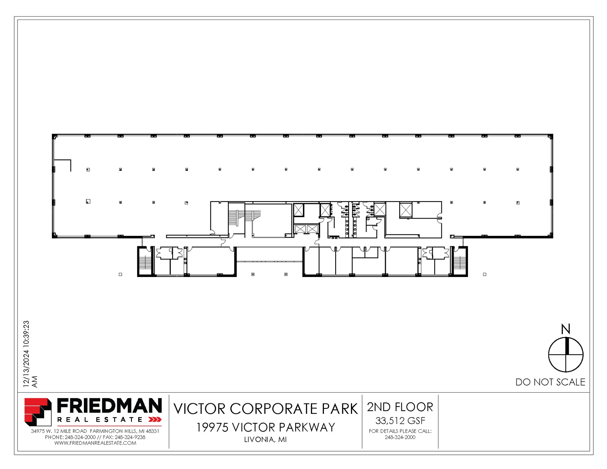 19975 Victor Pky, Livonia, MI à louer Plan d’étage– Image 1 sur 1
