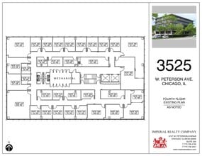 3525 W Peterson Ave, Chicago, IL à louer Plan de site– Image 1 sur 1