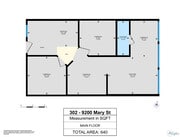 302 - 3200 Mary St - floorplan image