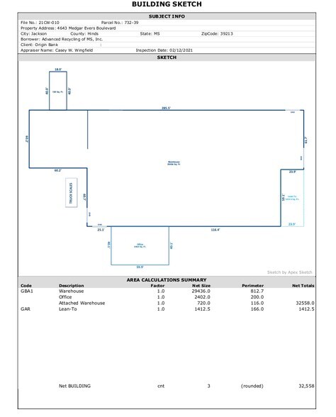 4639 Medgar Evers Blvd, Jackson, MS à louer - Photo de l’immeuble – Image 2 sur 10