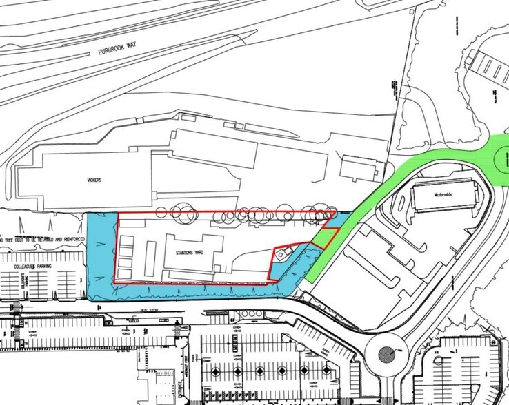 Larchwood Av, Havant à louer - Plan de site – Image 2 sur 3