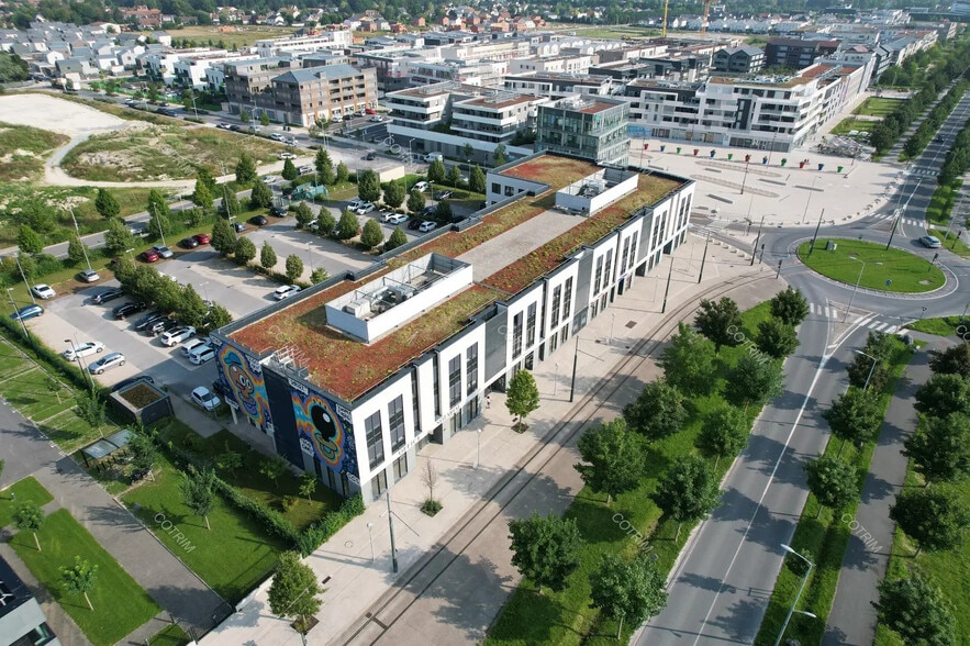 6 Rue Henri Moissan, Bezannes à louer - Aérien – Image 2 sur 5