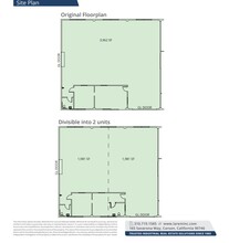 115-117 E Gardena Blvd, Gardena, CA à louer Plan d’étage– Image 2 sur 2