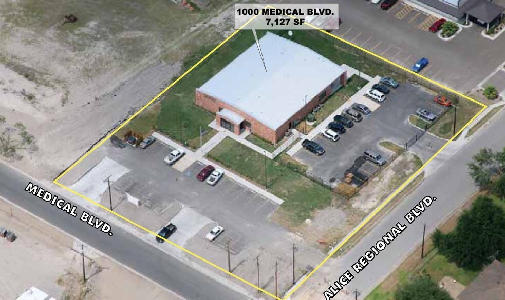 1000 Medical Blvd, Alice, TX à vendre - Aérien – Image 3 sur 3