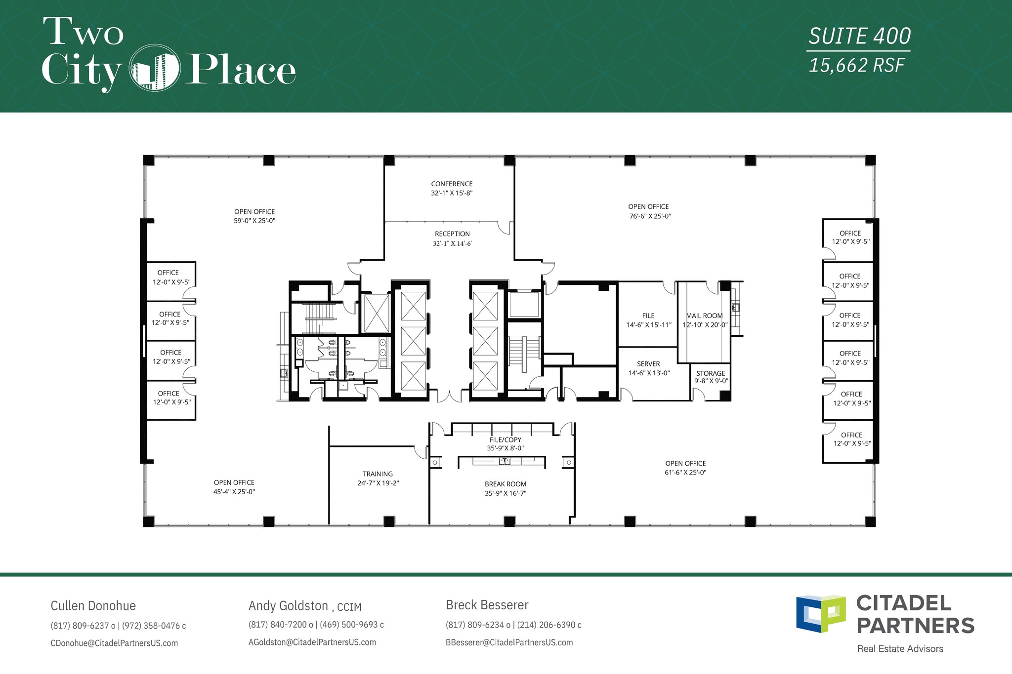 100 Throckmorton St, Fort Worth, TX à louer Plan d’étage– Image 1 sur 1