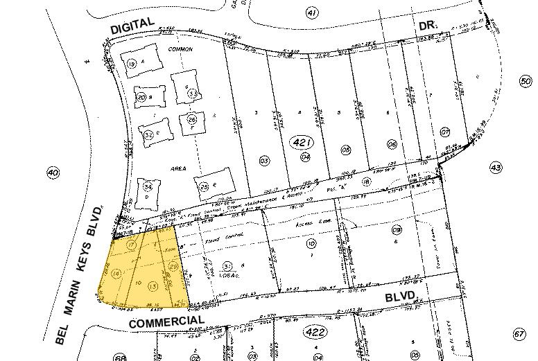 1 Commercial Blvd, Novato, CA à louer - Plan cadastral – Image 2 sur 5