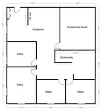 7400 Lyndale Ave S, Richfield, MN à louer Plan d’étage– Image 1 sur 5