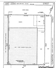 1678 E 233rd St, Bronx, NY à louer Plan de site– Image 1 sur 1