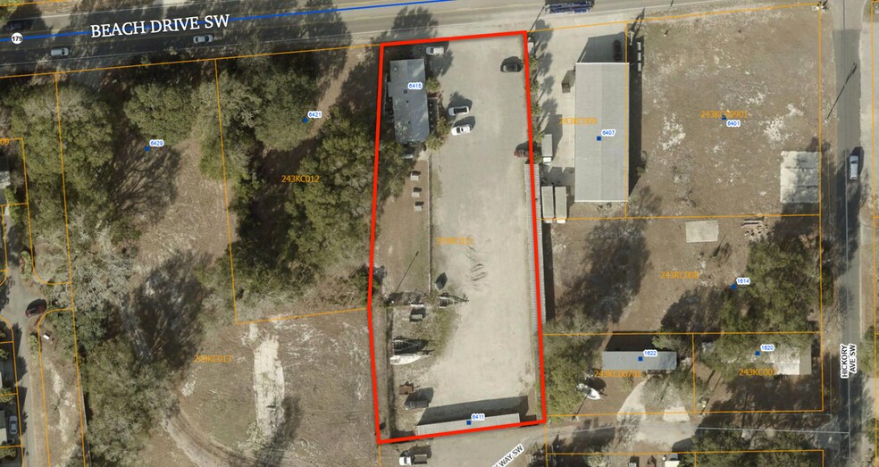 6415 Beach Dr SW, Ocean Isle Beach, NC à vendre - Aérien – Image 1 sur 13