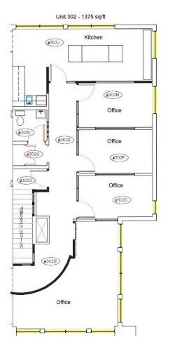 2310 St Laurent Blvd, Ottawa, ON à louer Plan d’étage– Image 1 sur 1