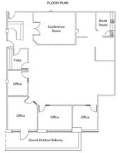 1181 California Ave, Corona, CA à louer Plan d’étage– Image 1 sur 1