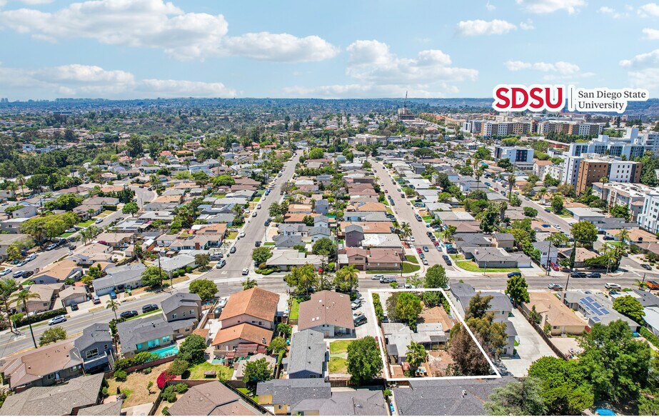 5023 63rd St, San Diego, CA à vendre - Aérien – Image 2 sur 3