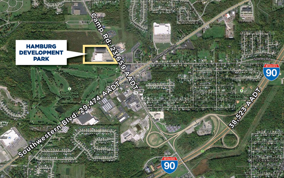 4910 Camp Rd, Hamburg, NY à louer - Aérien – Image 2 sur 8