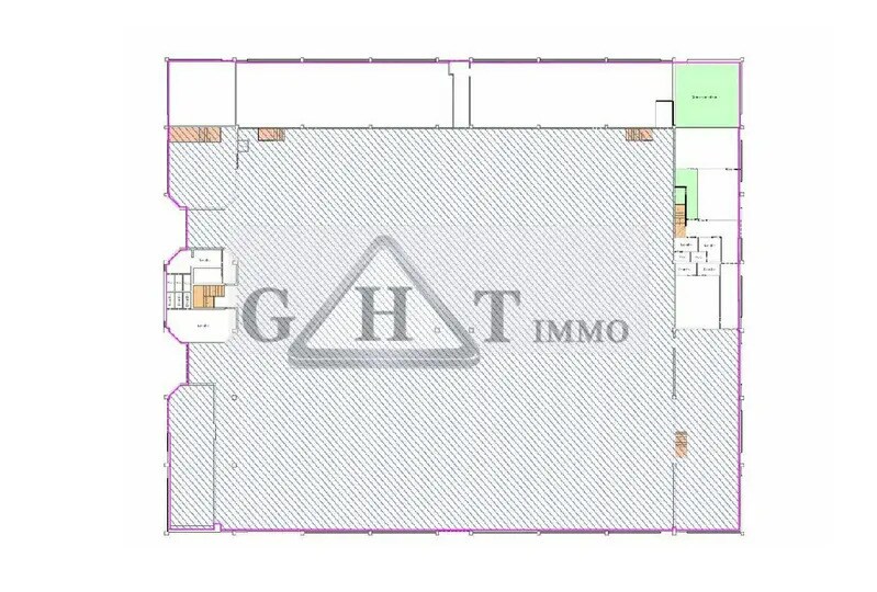 Industriel/Logistique dans Lisses à louer - Plan d’étage – Image 3 sur 3
