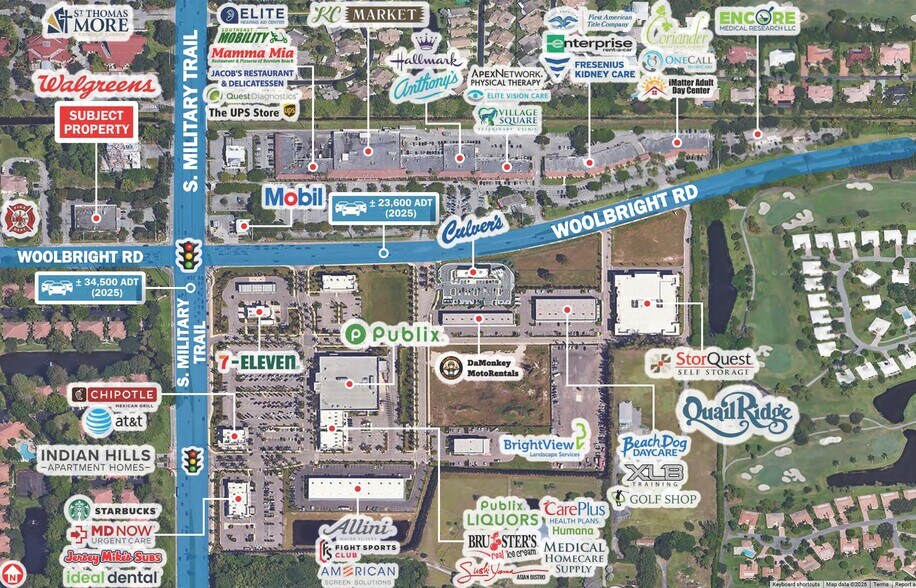 11079 S Military Trl, Boynton Beach, FL à vendre - Aérien – Image 2 sur 4