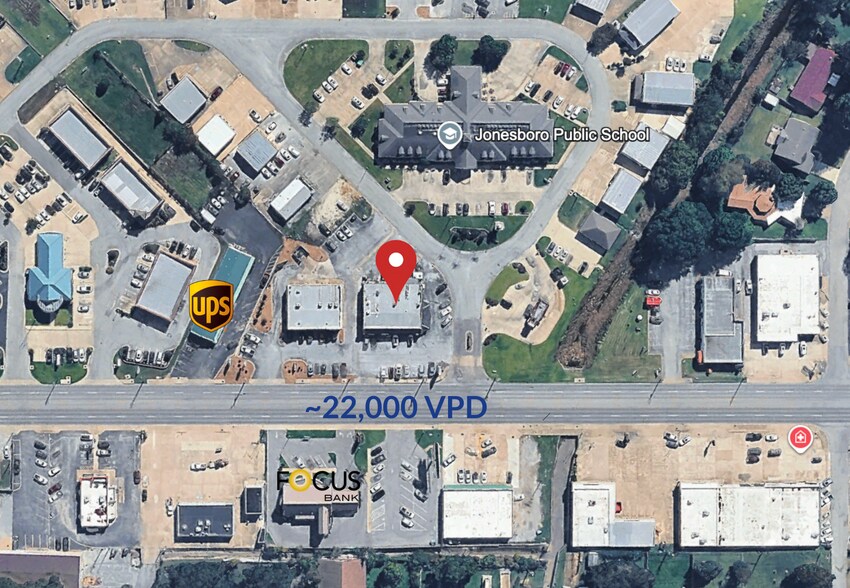 405 Southwest Dr, Jonesboro, AR à vendre - Photo de l’immeuble – Image 2 sur 3