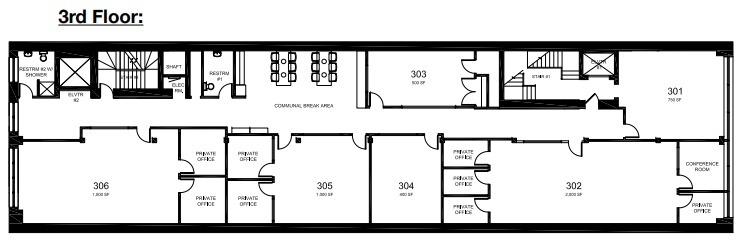 1132 S Wabash Ave, Chicago, IL à louer Plan d’étage– Image 1 sur 1