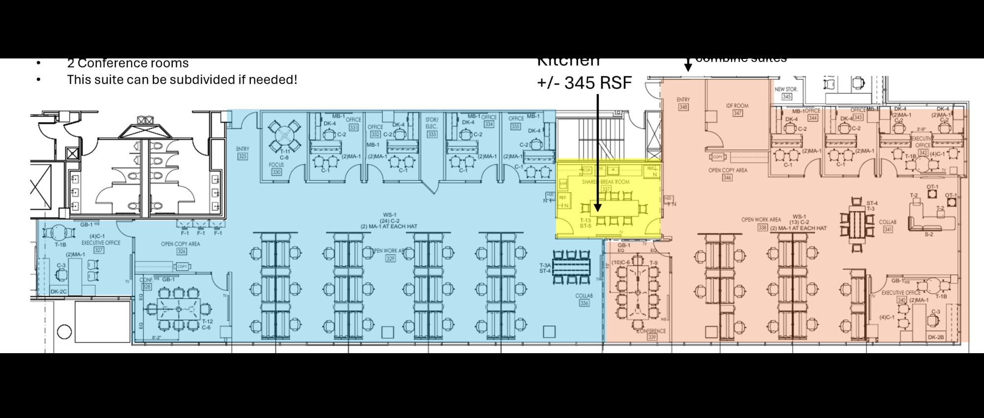 2000 Regency Pky, Cary, NC à louer Plan d’étage– Image 1 sur 14