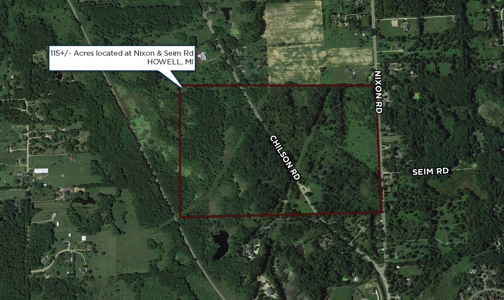 Nixon & Seim Rd, Howell, MI à vendre Photo de l’immeuble– Image 1 sur 2