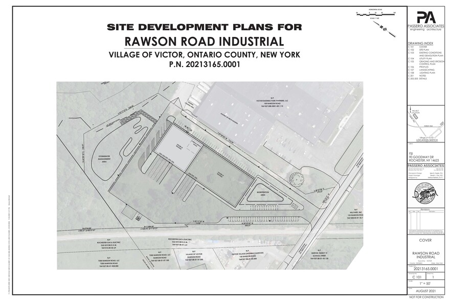 148 Rawson Rd, Victor, NY à louer - Plan de site – Image 2 sur 3