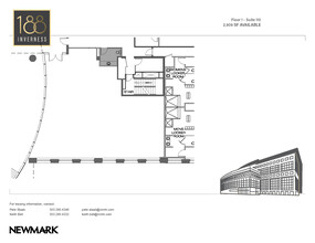 188 Inverness Dr W, Englewood, CO à louer Plan d’étage– Image 1 sur 1