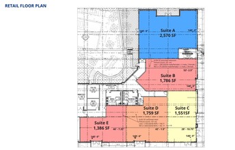 100 Pine St W, Wilson, NC à louer Plan d’étage– Image 1 sur 1