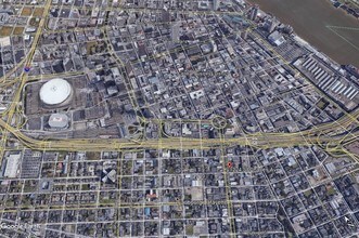 1224 St Charles Ave, New Orleans, LA - Vue aérienne vue de carte