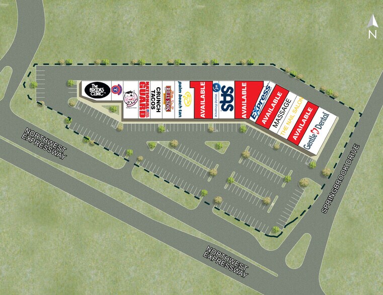 6401 NW Expressway, Oklahoma City, OK à louer - Plan de site – Image 2 sur 2