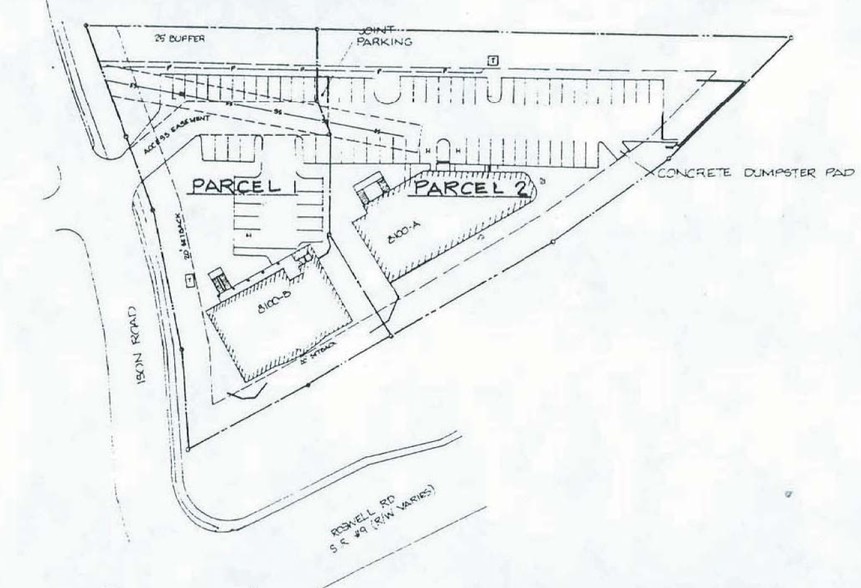 8100 Roswell Rd, Atlanta, GA à louer - Plan de site – Image 2 sur 2