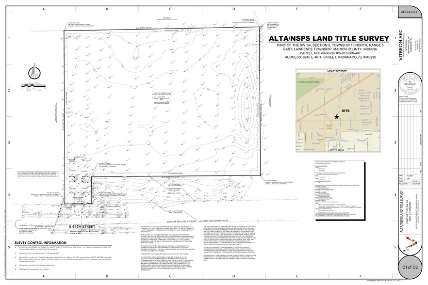 9240 E 46th St, Indianapolis, IN à vendre - Photo de l’immeuble – Image 2 sur 2