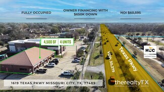 Plus de détails pour 1619 Texas Pky, Missouri City, TX - Local commercial à vendre